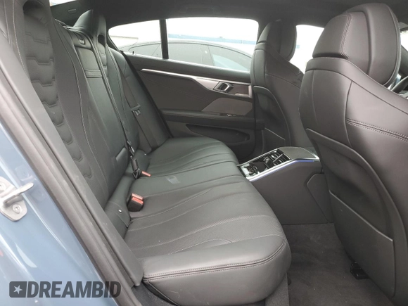 2022 BMW 8 Series 840i with VIN WBAGV2C09NCH74342, listed as a Copart auction lot 55162895 with 12,745 mi miles and Salvage Title. Bid and sale history available at DreamBid. Image 10.