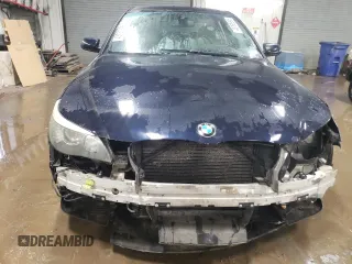 2008 BMW 5 Series 550i with VIN WBANW53598CT53367, listed as a Copart auction lot 43763995 with 178,034 mi miles and Salvage Title. Bid and sale history available at carsss.com. Image 5.