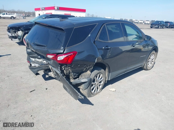 2019 Chevrolet Equinox LS with VIN 3GNAXHEV8KL123710, listed as a IAAI auction lot 41618354 with 42,932 mi miles. Bid and sale history available at carsss.com. Image 4.