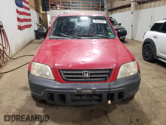 2000 Honda CR-V LX with VIN JHLRD1740YC024385, listed as a Copart auction lot 78235834 with 198,405 mi miles and Clean Title. Bid and sale history available at carsss.com. Image 5.