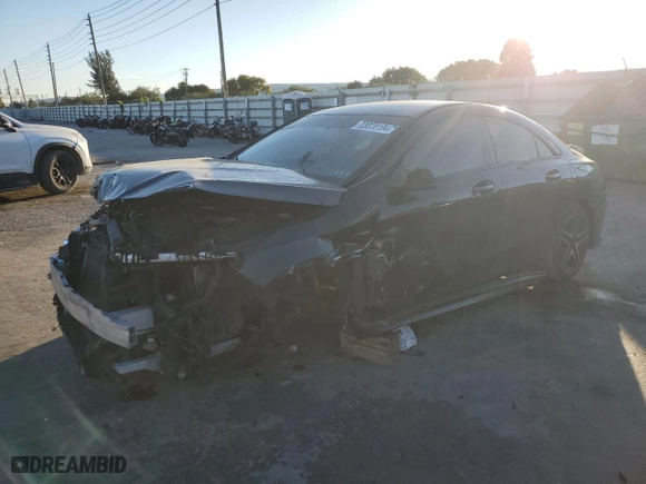 2014 Mercedes-Benz CLA-Class CLA 45 AMG with VIN WDDSJ5CB2EN085133, listed as a Copart auction lot 83028194 with 111,892 mi miles and Salvage Title. Bid and sale history available at carsss.com. Image 1.