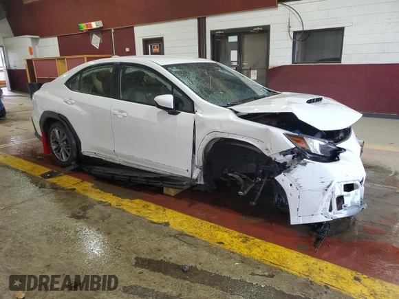2023 Subaru WRX z VIN JF1VBAA67P9801108, wystawiony jako Copart lot #60299315 z przebiegiem 17 860 mil mil oraz Czysty tytuł • Clean title. Historia ofert i sprzedaży dostępna na DreamBid. Obrazek 4.