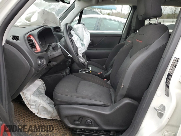 2022 Jeep Renegade Trailhawk with VIN ZACNJDC1XNPN86915, listed as a Copart auction lot 47451645 with 70,026 mi miles and Salvage Title. Bid and sale history available at DreamBid. Image 7.