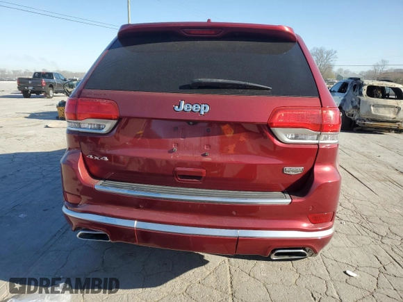 2015 Jeep Grand Cherokee Summit with VIN 1C4RJFJG0FC806608, listed as a Copart auction lot 48332205 with 147,833 mi miles and Clean Title. Bid and sale history available at carsss.com. Image 6.