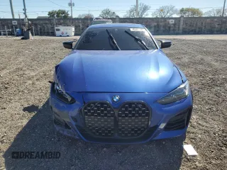 2021 BMW 4 Series M440i xDrive with VIN WBA13AR0XMCG16250, listed as a Copart auction lot 49556245 with 52,717 mi miles and Non Repairable. Bid and sale history available at DreamBid. Image 5.