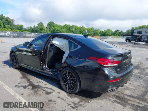 2018 Genesis G80 Sport с VIN KMHGN4JB7JU262479, выставлен на аукционе IAAI как лот 42371314 с пробегом 188 356 миль миль и . История ставок и продаж доступна на DreamBid. Изображение 3.
