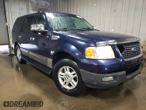 2003 Ford Expedition XLT Value with VIN 1FMPU16WX3LB09889, listed as a Copart auction lot 78400864 with 126,404 mi miles and Salvage Title. Bid and sale history available at carsss.com. Image 4.