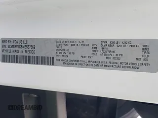2021 Ram ProMaster Cargo с VIN 3C6MRVJG8ME537669, выставлен на аукционе IAAI как лот 42211644 с пробегом 171 603 миль миль и . История ставок и продаж доступна на DreamBid. Изображение 9.