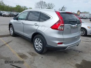 2015 Honda CR-V EX-L with VIN 2HKRM3H72FH538452, listed as a IAAI auction lot 42027471 with 66,348 mi miles. Bid and sale history available at carsss.com. Image 3.