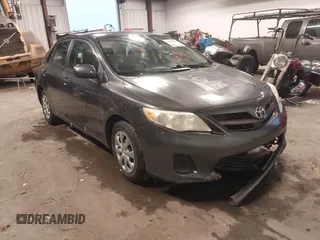 2011 Toyota Corolla L with VIN JTDBU4EEXB9164587, listed as a IAAI auction lot 41148098 with 154,527 mi miles and . Bid and sale history available at DreamBid. Image 1.