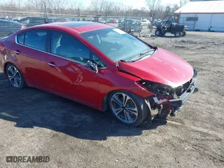 2016 Kia Forte EX with VIN KNAFZ4A85G5453990, listed as a IAAI auction lot 41886660 with 1 mi miles. Bid and sale history available at carsss.com. Image 1.