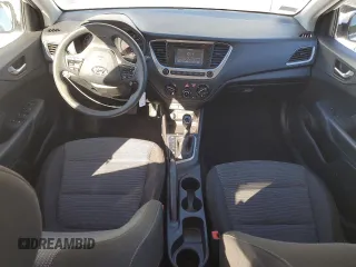 2018 Hyundai Accent SEL with VIN 3KPC24A3XJE035404, listed as a Copart auction lot 87393244 with 47,280 mi miles and Salvage Title. Bid and sale history available at carsss.com. Image 8.