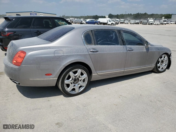 2007 Bentley Continental Flying Spur with VIN SCBBR93W17C049884, listed as a Copart auction lot 64380983 with NaN miles. Bid and sale history available at carsss.com. Image 3.