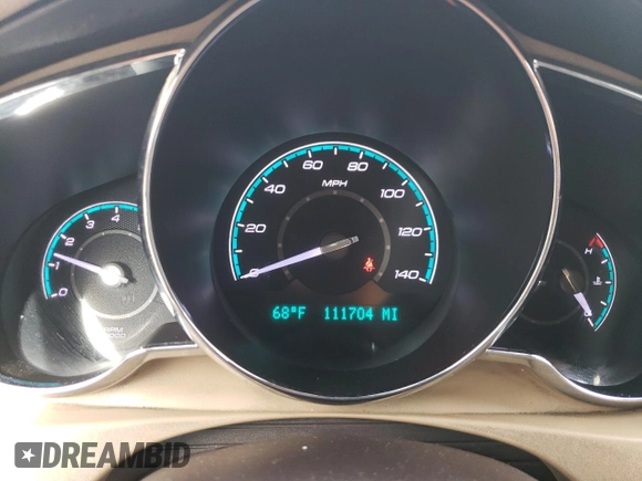 2012 Chevrolet Malibu LTZ with VIN 1G1ZG5E79CF280906, listed as a Copart auction lot 48709325 with 111,704 mi miles and Salvage Title. Bid and sale history available at DreamBid. Image 9.
