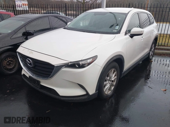 2016 Mazda CX-9 Sport with VIN JM3TCABY4G0123931, listed as a IAAI auction lot 41710045 with 161,109 mi miles. Bid and sale history available at carsss.com. Image 1.
