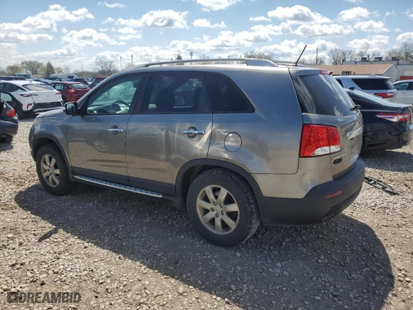 2013 Kia Sorento LX with VIN 5XYKT3A61DG365274, listed as a Copart auction lot 53269335 with 254,383 mi miles and Salvage Title. Bid and sale history available at carsss.com. Image 2.