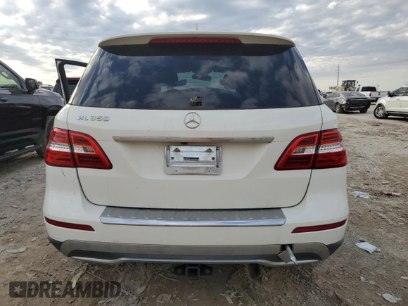 2013 Mercedes-Benz M 350 with VIN 4JGDA5JB1DA153123, listed as a Copart auction lot 87493584 with 176,255 mi miles and Clean Title. Bid and sale history available at DreamBid. Image 6.