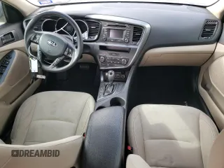 2013 Kia Optima LX with VIN 5XXGM4A70DG243690, listed as a Copart auction lot 48791165 with 0 mi miles and Salvage Title. Bid and sale history available at carsss.com. Image 8.