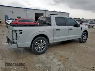 2023 Ford F-150 XL with VIN 1FTEW1CP8PKD11810, listed as a Copart auction lot 60453315 with 83,312 mi miles and Salvage title. Bid and sale history available at DreamBid. Image 3.