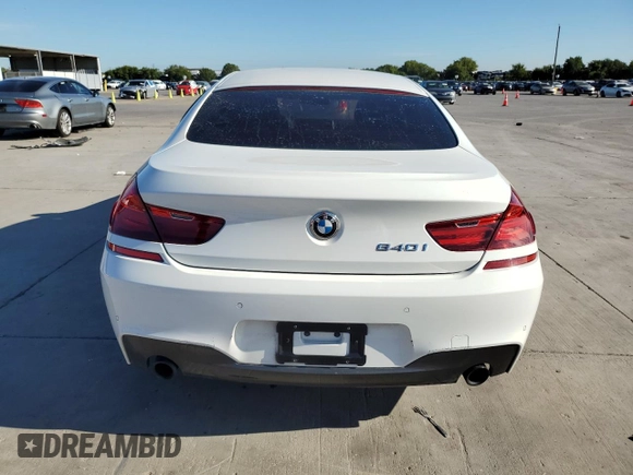 2016 BMW 6 Series 640i with VIN WBA6D0C5XGG432311, listed as a Copart auction lot 68064984 with 32,011 mi miles and Clean Title. Bid and sale history available at carsss.com. Image 6.