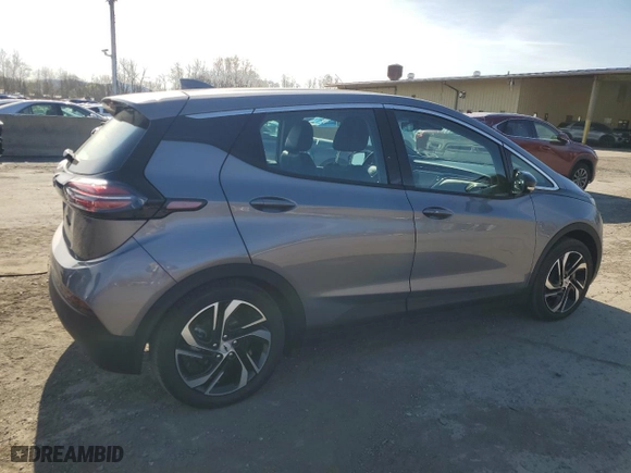 2023 Chevrolet Bolt EV 2LT with VIN 1G1FX6S0XP4203186, listed as a Copart auction lot 53692645 with 15,989 mi miles and Salvage Title. Bid and sale history available at carsss.com. Image 3.