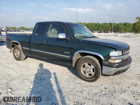 2001 Chevrolet Silverado 1500 with VIN 2GCEC19T411195493, listed as a Copart auction lot 53698965 with 430,118 mi miles and Salvage Title. Bid and sale history available at DreamBid. Image 4.