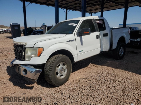 2013 Ford F-150 XL with VIN 1FTFW1ET5DFE08871, listed as a Copart auction lot 60564585 with 149,398 mi miles and Salvage title. Bid and sale history available at DreamBid. Image 1.