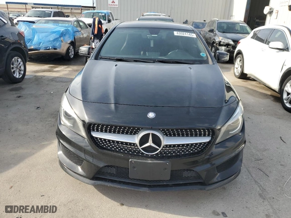 2014 Mercedes-Benz CLA-Class CLA 250 with VIN WDDSJ4GB6EN119255, listed as a Copart auction lot 43924145 with 92,784 mi miles and Salvage Title. Bid and sale history available at carsss.com. Image 5.