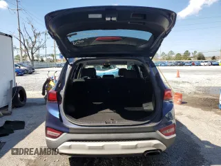 2019 Hyundai Santa Fe SE with VIN 5NMS23AD6KH104064, listed as a Copart auction lot 47028835 with 106,910 mi miles and Non Repairable. Bid and sale history available at DreamBid. Image 6.