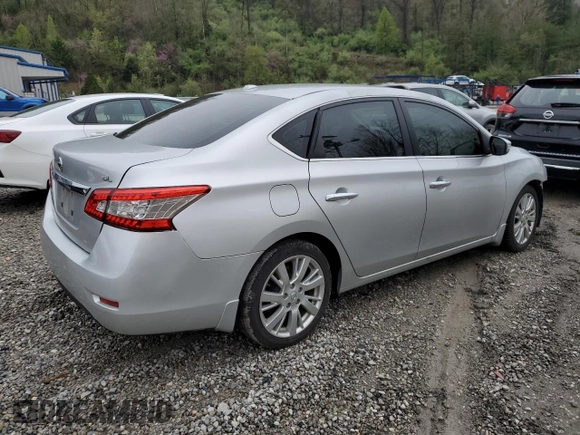 2015 Nissan Sentra SV with VIN 3N1AB7AP1FY277244, listed as a Copart auction lot 51836255 with 95,866 mi miles and Salvage Title. Bid and sale history available at carsss.com. Image 3.
