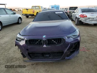 2024 BMW 2 Series M240i xDrive with VIN 3MW53CM0XR8E57407, listed as a Copart auction lot 87748745 with 11,111 mi miles and Salvage Title. Bid and sale history available at carsss.com. Image 5.