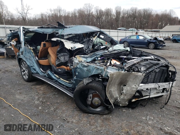 2025 BMW X5 xDrive40i with VIN 5UX23EU05S9X78749, listed as a Copart auction lot 48342605 with 0 mi miles and Salvage Title. Bid and sale history available at carsss.com. Image 4.
