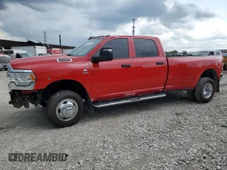 2023 Ram 3500 Tradesman with VIN 3C63RRGL1PG554636, listed as a Copart auction lot 64403914 with 29,631 mi miles and Salvage Title. Bid and sale history available at carsss.com. Image 1.