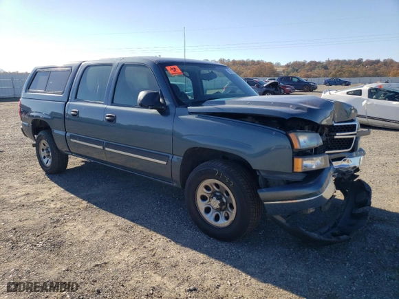 2007 Chevrolet Silverado 1500 Classic LS with VIN 2GCEK13V871139062, listed as a Copart auction lot 83213524 with 0 mi miles and Salvage Title. Bid and sale history available at carsss.com. Image 4.