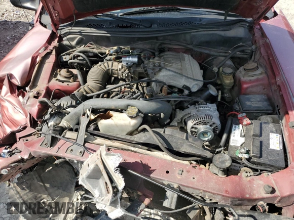 1996 Ford Mustang with VIN 1FALP4047TF117276, listed as a Copart auction lot 71978234 with 162,117 mi miles and Salvage Title. Bid and sale history available at carsss.com. Image 12.