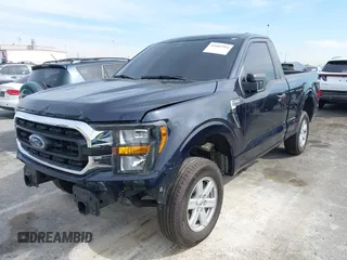 2023 Ford F-150 XL with VIN 1FTMF1C52PKG05729, listed as a IAAI auction lot 41685994 with 12,805 mi miles and . Bid and sale history available at carsss.com. Image 17.
