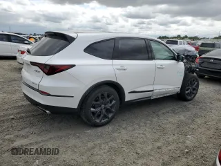 2023 Acura MDX w/A-Spec Package с VIN 5J8YE1H09PL001351, выставлен на аукционе Copart как лот 53313525 с пробегом 42 130 миль миль и Списание • Salvage title. История ставок и продаж доступна на DreamBid. Изображение 3.