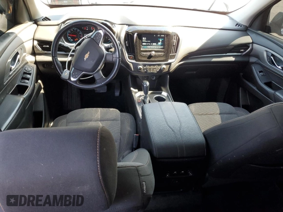 2019 Chevrolet Traverse LT Cloth with VIN 1GNERGKW5KJ305844, listed as a Copart auction lot 60865485 with 63,470 mi miles and Salvage title. Bid and sale history available at DreamBid. Image 8.