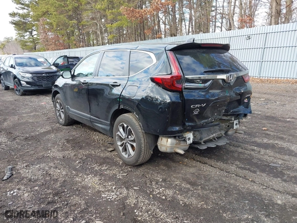 2021 Honda CR-V EX with VIN 2HKRW2H54MH612325, listed as a IAAI auction lot 41442557 with 25,601 mi miles. Bid and sale history available at carsss.com. Image 3.