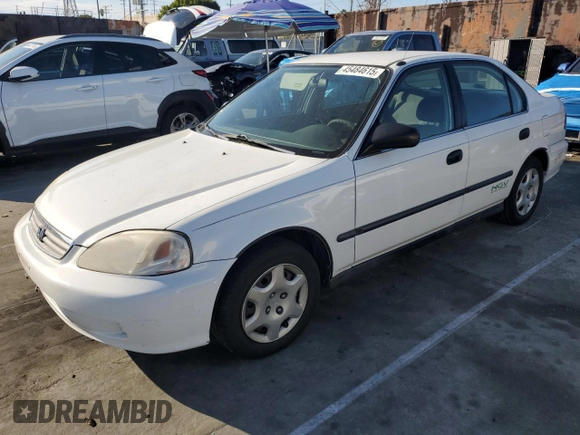 2000 Honda Civic z VIN 1HGEN1647YL000564, wystawiony jako Copart lot #45484615 z przebiegiem 122 506 mil mil oraz Szkoda całkowita • Salvage title. Historia ofert i sprzedaży dostępna na DreamBid. Obrazek 1.
