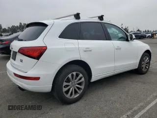 2015 Audi Q5 Premium with VIN WA1CFAFPXFA065733, listed as a Copart auction lot 59793155 with 133,803 mi miles and Salvage title. Bid and sale history available at DreamBid. Image 3.