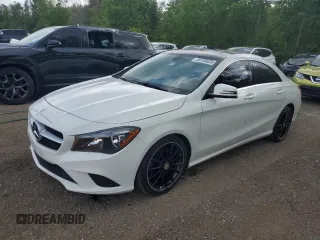 2014 Mercedes-Benz CLA 250 with VIN WDDSJ4GBXEN127634, listed as a Copart auction lot 58769635 with 113,357 mi miles and Salvage title. Bid and sale history available at DreamBid. Image 1.