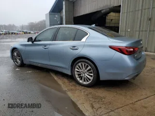 2018 Infiniti Q50 3.0t SPORT with VIN JN1EV7AR3JM438523, listed as a Copart auction lot 51806665 with 126,860 mi miles and Clean Title. Bid and sale history available at carsss.com. Image 2.
