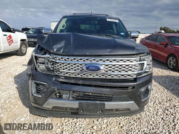 2019 Ford Expedition Platinum with VIN 1FMJU1LT9KEA34962, listed as a Copart auction lot 81059904 with 136,142 mi miles and Salvage Title. Bid and sale history available at carsss.com. Image 5.