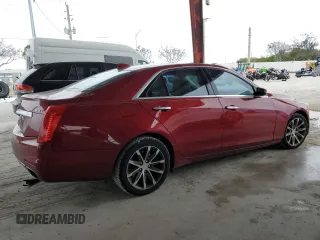 2016 Cadillac CTS Sedan Luxury Collection RWD with VIN 1G6AR5SX8G0117405, listed as a Copart auction lot 88578555 with 62,579 mi miles and Clean Title. Bid and sale history available at carsss.com. Image 3.