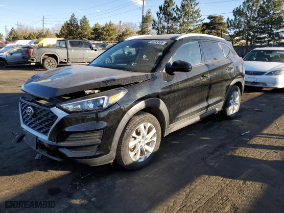 2020 Hyundai Tucson Value with VIN KM8J3CA40LU121487, listed as a Copart auction lot 44593685 with 87,153 mi miles and Salvage Title. Bid and sale history available at carsss.com. Image 1.