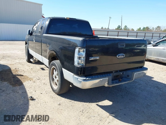 2005 Ford F-150 STX with VIN 1FTRX12W75FA20387, listed as a IAAI auction lot 41741066 with 176,705 mi miles. Bid and sale history available at carsss.com. Image 3.