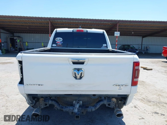 2020 Ram 1500 Limited with VIN 1C6SRFHM9LN225475, listed as a IAAI auction lot 42353156 with 195,185 mi miles and . Bid and sale history available at DreamBid. Image 17.