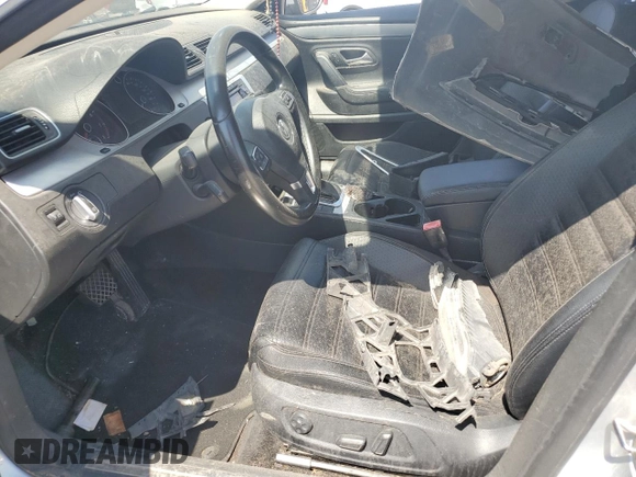 2013 Volkswagen CC R-Line with VIN WVWBP7AN4DE536806, listed as a Copart auction lot 62652884 with 160,837 mi miles and Salvage Title. Bid and sale history available at carsss.com. Image 7.
