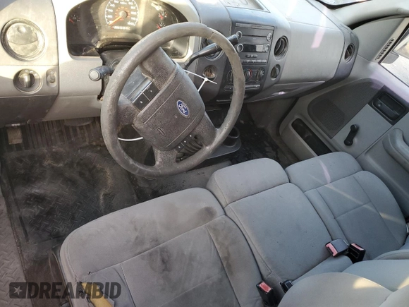 2008 Ford F-150 XL with VIN 1FTRF14V68KD58687, listed as a Copart auction lot 84562064 with 189,533 mi miles and Salvage Title. Bid and sale history available at carsss.com. Image 8.